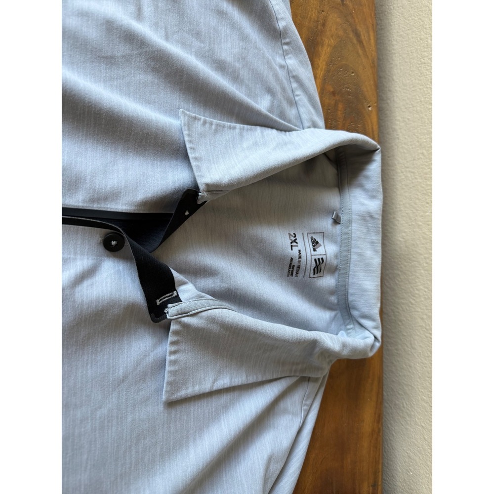 Mens 2XL adidas grey polo. Golf attire - Picture 1 of 3